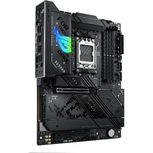 Материнская плата ASUS ROG STRIX X870-F GAMING WIFI, AM5, AMD X870, 4xDDR5, 2xSATA, 4xM.2, 1xPCI-E 5.0 x16, 1xPCI-E 4.0 x4, 1xHDMI, 1xDP, 2xUSB-C USB4, 1xUSB-C 10Gbps, 5xUSB-A 10Gbps, 4xUSB-A 5Gbps, 1x 2.5Gb LAN, 2x3.5 мм, 7.1, ATX