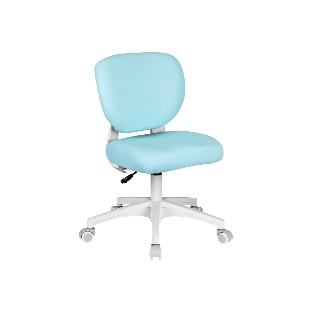 Кресло Cactus CS-CHR-3594BL голубой, ткань, 75 кг, механизм качания