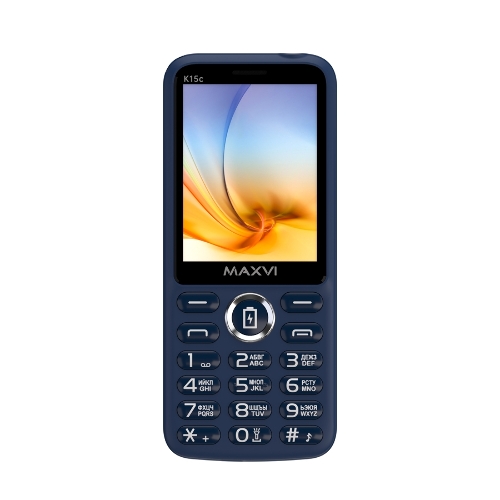 Мобильный телефон Maxvi K15c синий