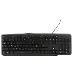 Клавиатура проводная Gembird KB-8320U-BL, USB, черный