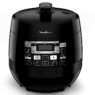 Мультиварка-скороварка Moulinex CE430832 черный, 5 л, 1000 Вт, кнопки, 33 программы