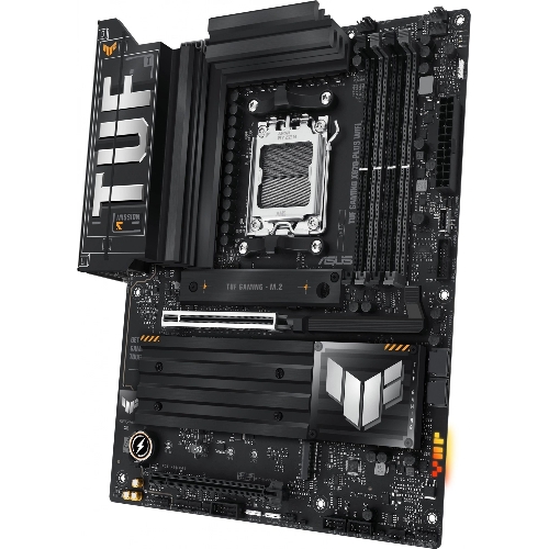 Материнская плата ASUS TUF GAMING X870-PLUS WIFI, AM5, AMD X870, 4xDDR5, 2xSATA, 4xM.2, 1xPCIe 5.0 x16, 1xPCIe 4.0 x4, 1xHDMI, 1xUSB-C 3.2 Gen 2, 1xUSB-C 3.2 Gen 2x2, 2xUSB-C 4.0, 1x 2.5Gb LAN, 1xUSB-A 2.0, 3xUSB-A 3.2 Gen 2, 4xUSB-A 3.2 Gen 1, 5x3.5 мм, Wi-Fi 7, ATX