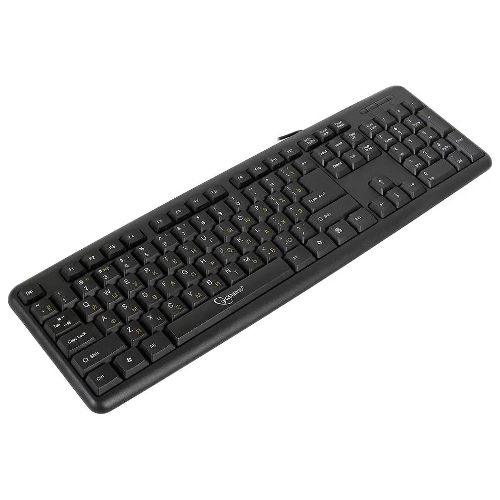 Клавиатура проводная Gembird KB-8320U-BL, USB, черный