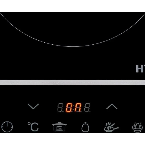 Плита настольная электрическая Hyundai HYC-0104 черный стеклокерамика (настольная)