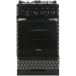 Плита газовая Gefest ПГ 5500-03 0044 черный, конфорок 4 шт, духовка 52 л, 50 см x 85 см x 58.5 см