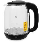 Чайник электрический BQ KT1830G, 2200Вт, 1.7л, черный