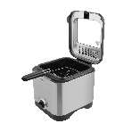 Фритюрница Centek CT-1430 900 Вт объем 1,5лЧаша - антипригарная, стальной корпус, окно