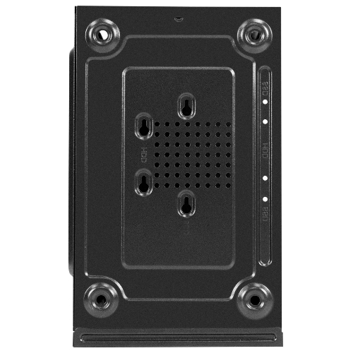 Компьютерный корпус Minitower ExeGate BAA-403-UNS500 (mATX, БП UNS500 с вент. 12см, 2*USB, HD Audio, черный)