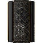 Компьютерный корпус без блока питания Geometric Future Model 2 The Ark, Mini-Tower, no fans, 3xUSB-A 3.0, 1xUSB 3.2 Type-C, mATX, mITX Black/Gold