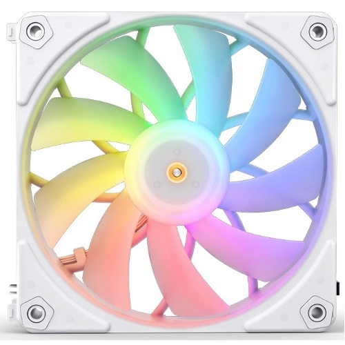 Вентилятор для корпуса JONSBO ZF-120W (120x120x25мм, 4-pin PWM, ARGb, 61.0CFM, 28.9dBA, 1500RPM, белый, 3pcs)