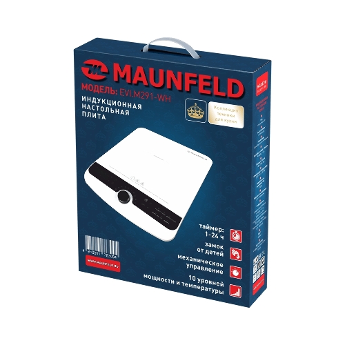 Плита настольная индукционная Maunfeld EVI.M291-WH