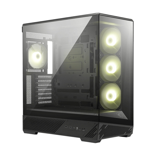 Компьютерный корпус MSI MAG PANO 130R PZ 2xUSB 3.2 Gen 1, 1xUSB 3.2 Gen2 Type-C, 3x120мм ARGB Reverse Blade Fan, 1x120мм ARGB Fan, 1 to 3 Fan PWM Splitter, Tempered Glass Window