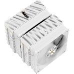 Кулер Ocypus Iota A62 WH Iota-A62-WH белый 120мм алюминий+медь 2000rpm 29db 4-pin 260W 158мм