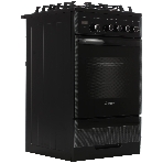 Плита газовая Gefest ПГ 5500-03 0044 черный, конфорок 4 шт, духовка 52 л, 50 см x 85 см x 58.5 см