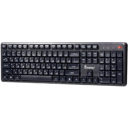 Комплект клавиатура+мышь Smartbuy 106AG беспроводной, USB, 1600 DPI, чёрный
