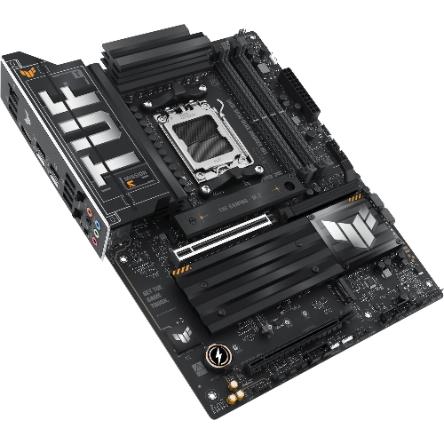 Материнская плата ASUS TUF GAMING X870-PLUS WIFI, AM5, AMD X870, 4xDDR5, 2xSATA, 4xM.2, 1xPCIe 5.0 x16, 1xPCIe 4.0 x4, 1xHDMI, 1xUSB-C 3.2 Gen 2, 1xUSB-C 3.2 Gen 2x2, 2xUSB-C 4.0, 1x 2.5Gb LAN, 1xUSB-A 2.0, 3xUSB-A 3.2 Gen 2, 4xUSB-A 3.2 Gen 1, 5x3.5 мм, Wi-Fi 7, ATX