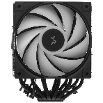 Кулер для процессора DEEPCOOL AG620 BK ARGB V2 черный 120мм алюминий+медь 1850rpm 29.4db 4-pin 260W 157мм