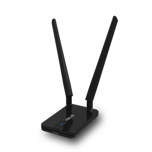 Адаптер ASUS USB-AC58, WI-FI 802.11ac, 400 + 867 Mbps USB 3.0 Adapter +2 внешняя антенна