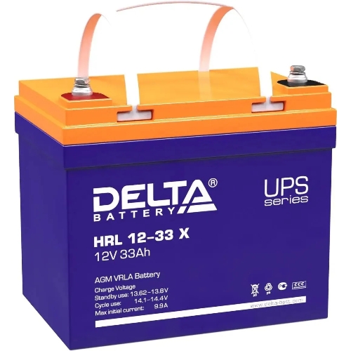 Батарея для ИБП Delta HRL 12-33 X 12В 33Ач