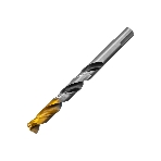 Сверло спиральное по металлу Denzel 11 x 142мм, Р6М5, Golden Tip, многогранная заточка