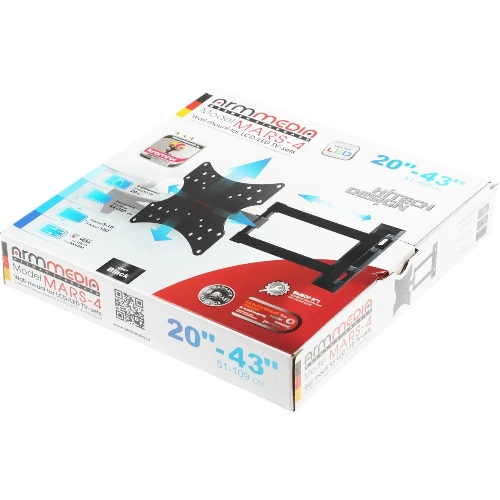 Кронштейн Arm media MARS-04 черный, 20