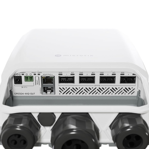 Коммутатор MIKROTIK CRS504-4XQ-OUT