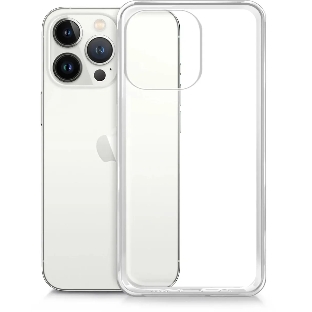 Чехол (клип-кейс) BoraSCO для Apple iPhone 13 Pro прозрачный
