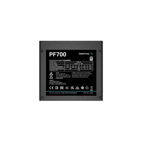 Блок питания Deepcool/GamerStorm PF700, 700Вт, 80 PLUS, 120мм, черный