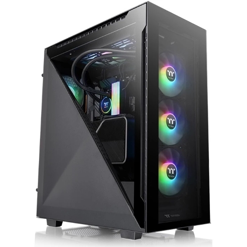 Компьютерный корпус Thermaltake Divider 500 TG ARGb CA-1T4-00M1WN-01 Black/Win/SPCC/Tempered Glass*4/120мм ARGb Fan*3/120мм Standard Fan*1 (527880)