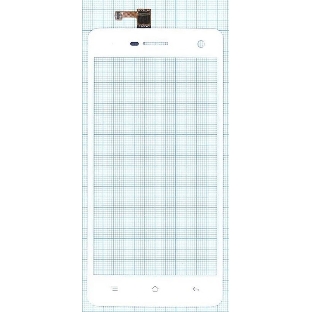 Сенсорное стекло (тачскрин) для OPPO Mirror R819, белое