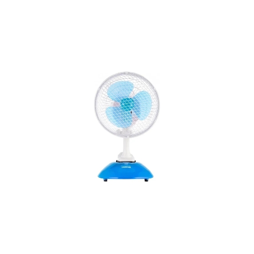 Вентилятор Centek CT-5003 синий/белый, настольный, 20 Вт, 2 скорости, 15 см