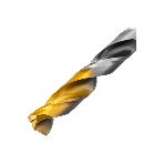 Сверло спиральное по металлу Denzel 11 x 142мм, Р6М5, Golden Tip, многогранная заточка