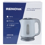 Чайник электрический Renova KT17P-01W Пластик