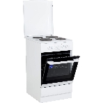 Плита электрическая Hansa FCEW53000 белый, конфорок 4 шт, духовка 68 л, 50 см x 85 см x 60 см