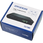 Приставка для цифрового ТВ Hyundai H-DVB200 черный, DVB-T2, DVB-T, DVB-C, HDMI, USB 2.0