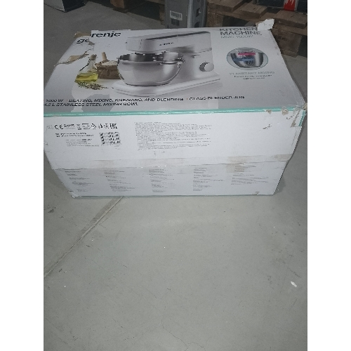 (Поврежденная упаковка) Миксер планетарный GORENJE MMC1000W 663555 WHITE/SILVER