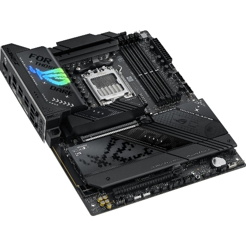 Материнская плата ASUS ROG STRIX X870-F GAMING WIFI, AM5, AMD X870, 4xDDR5, 2xSATA, 4xM.2, 1xPCI-E 5.0 x16, 1xPCI-E 4.0 x4, 1xHDMI, 1xDP, 2xUSB-C USB4, 1xUSB-C 10Gbps, 5xUSB-A 10Gbps, 4xUSB-A 5Gbps, 1x 2.5Gb LAN, 2x3.5 мм, 7.1, ATX