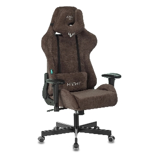 Кресло Бюрократ VIKING KNIGHT LT10 FABRIC коричневый, ткань, 120 кг, механизм качания