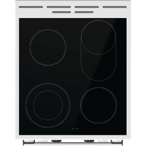 Плита электрическая Gorenje GECS5C70WA белый, конфорок 4 электрических, духовка 70 л, 50 см x 85 см x 59.4 см