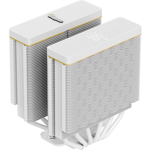 Кулер Ocypus Iota A62 WH Iota-A62-WH белый 120мм алюминий+медь 2000rpm 29db 4-pin 260W 158мм