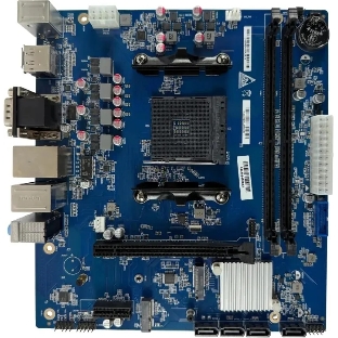 Материнская плата iRU A520M-VHDi/M.2, AM4, AMD A520, 2xDDR4, 4xSATA, 1xM.2, 1xPCIe 3.0 x16, 1xPCIe x1, 1xHDMI, 1xD-Sub, 1xDP, 1x1Gb LAN, 2xUSB-A 2.0, 4xUSB-A 3.2, 5.1, mATX