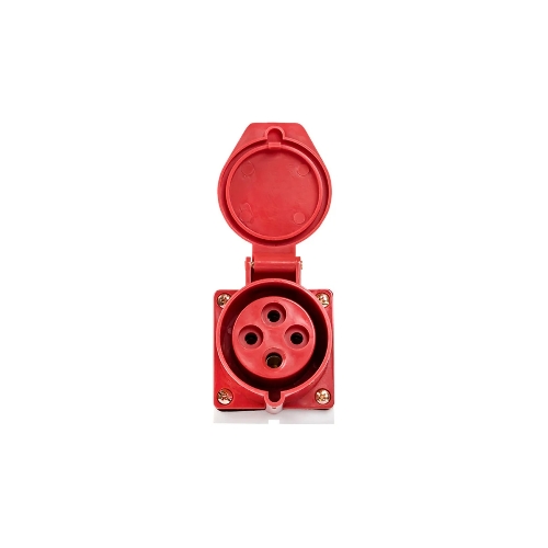 Розетка стационарная наружная EKF ps-114-16-380 16А 380В 3P+РЕ IP44 (114)