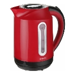 Чайник Energy E-210 1.7 л пластик,красный, 1850-2200 Вт, (153084)