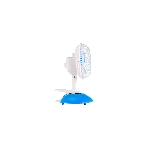Вентилятор Centek CT-5003 синий/белый, настольный, 20 Вт, 2 скорости, 15 см