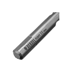 Сверло спиральное по металлу Denzel 11 x 142мм, Р6М5, Golden Tip, многогранная заточка
