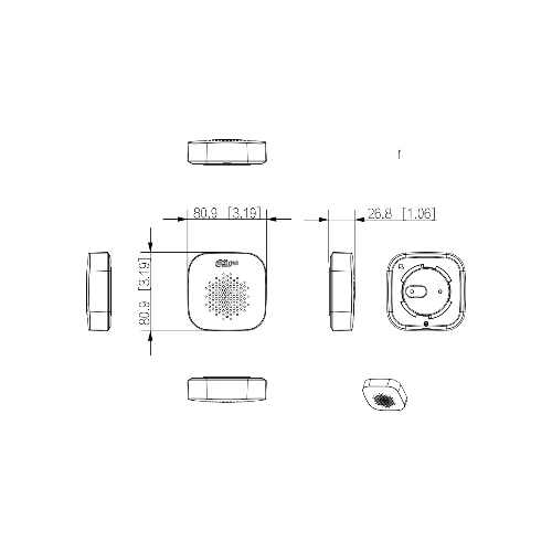 Извещатель пожарный Dahua DHI-ARA12-W2(868)