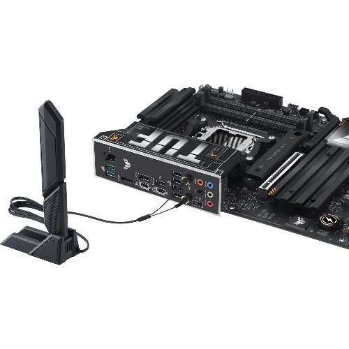 Материнская плата ASUS TUF GAMING X870-PLUS WIFI, AM5, AMD X870, 4xDDR5, 2xSATA, 4xM.2, 1xPCIe 5.0 x16, 1xPCIe 4.0 x4, 1xHDMI, 1xUSB-C 3.2 Gen 2, 1xUSB-C 3.2 Gen 2x2, 2xUSB-C 4.0, 1x 2.5Gb LAN, 1xUSB-A 2.0, 3xUSB-A 3.2 Gen 2, 4xUSB-A 3.2 Gen 1, 5x3.5 мм, Wi-Fi 7, ATX