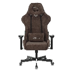 Кресло Бюрократ VIKING KNIGHT LT10 FABRIC коричневый, ткань, 120 кг, механизм качания