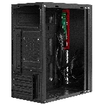Компьютерный корпус Minitower ExeGate BAA-403-UNS450 (mATX, БП UNS450 с вент. 12см, 2*USB, HD Audio, черный)