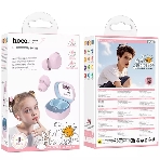 Наушники TWS Hoco EW111 Friendly розовый, внутриканальные, Bluetooth, до 4 ч